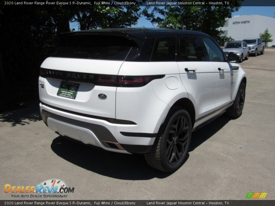 2020 Land Rover Range Rover Evoque S R-Dynamic Fuji White / Cloud/Ebony Photo #7