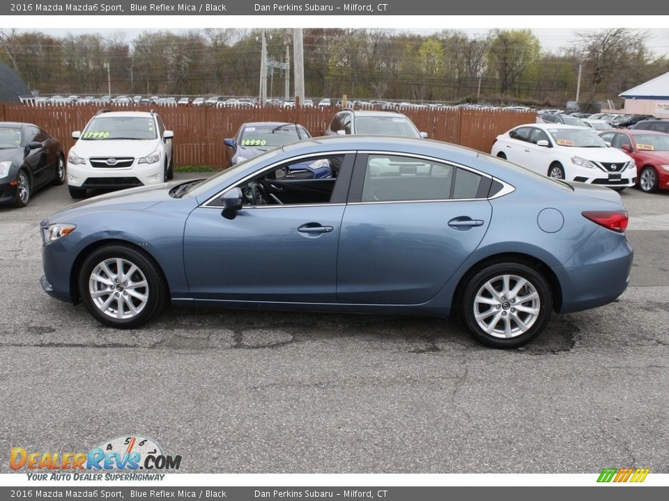 2016 Mazda Mazda6 Sport Blue Reflex Mica / Black Photo #8