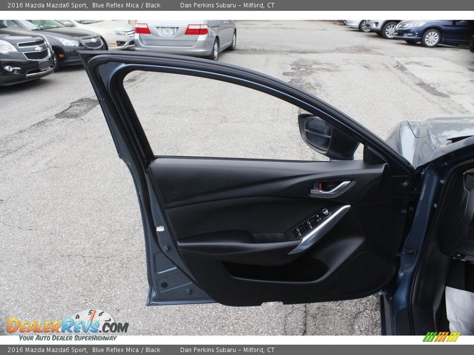 2016 Mazda Mazda6 Sport Blue Reflex Mica / Black Photo #9