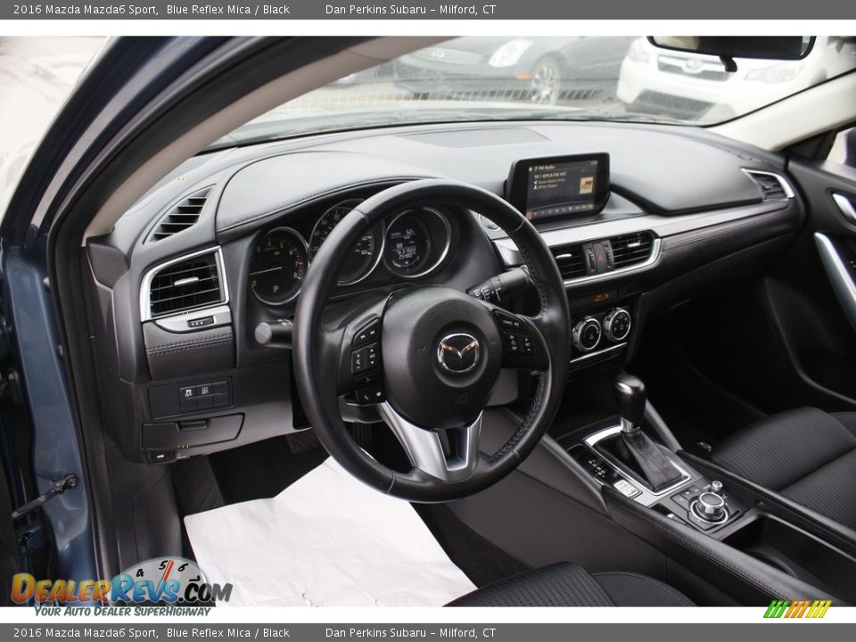 2016 Mazda Mazda6 Sport Blue Reflex Mica / Black Photo #10