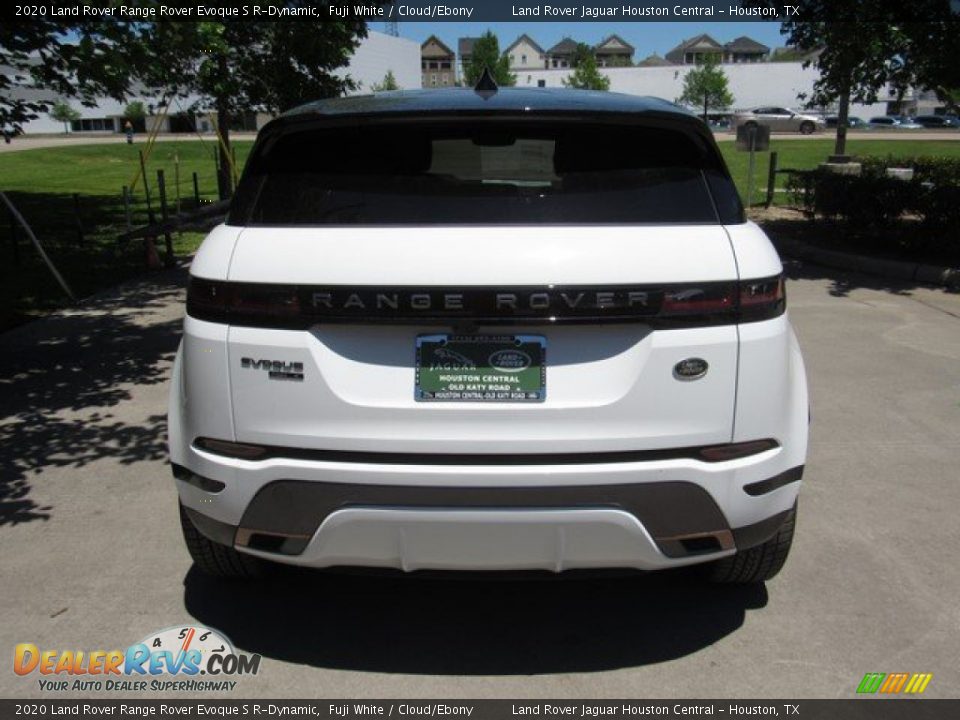 2020 Land Rover Range Rover Evoque S R-Dynamic Fuji White / Cloud/Ebony Photo #8