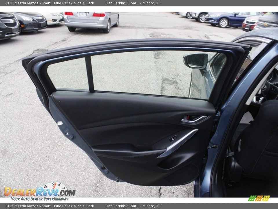 2016 Mazda Mazda6 Sport Blue Reflex Mica / Black Photo #11