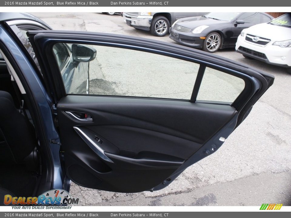 2016 Mazda Mazda6 Sport Blue Reflex Mica / Black Photo #13