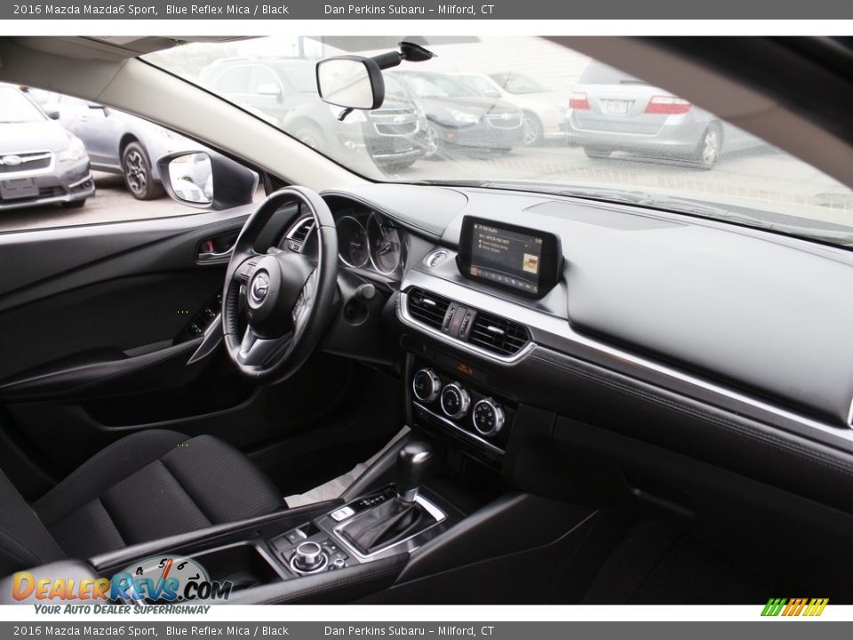 2016 Mazda Mazda6 Sport Blue Reflex Mica / Black Photo #14