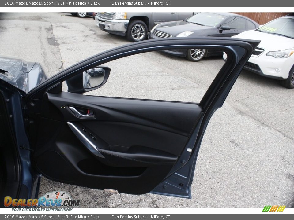 2016 Mazda Mazda6 Sport Blue Reflex Mica / Black Photo #15