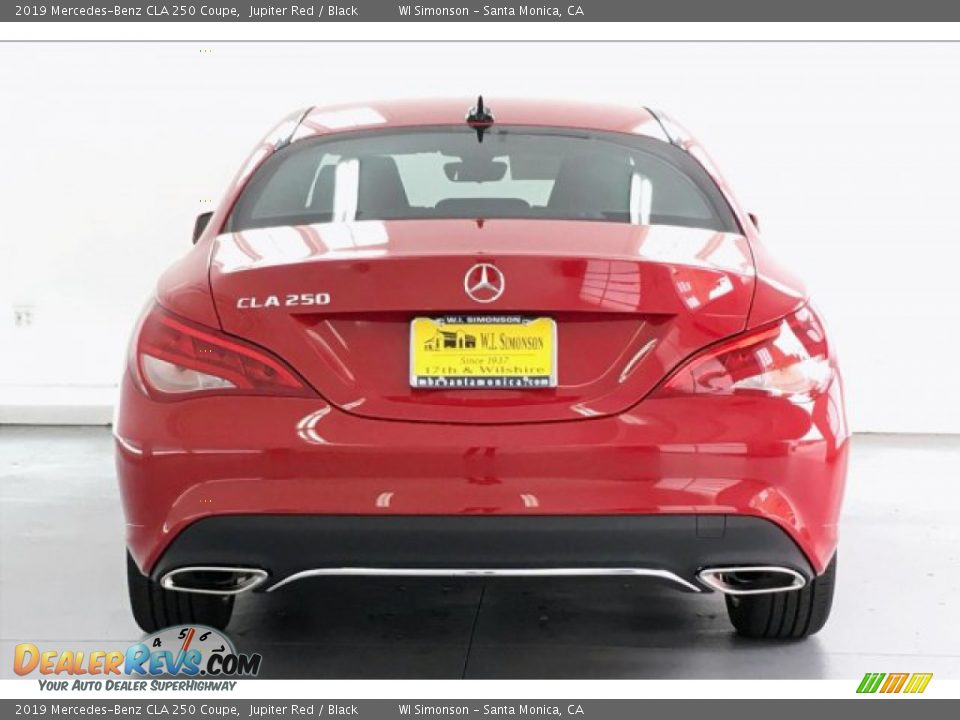 2019 Mercedes-Benz CLA 250 Coupe Jupiter Red / Black Photo #3