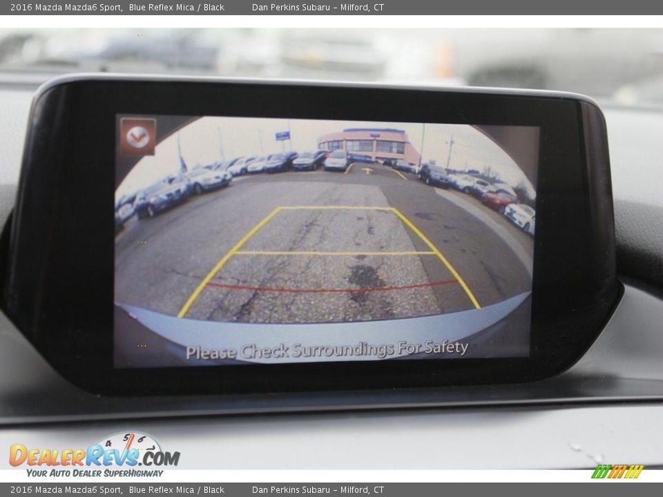 2016 Mazda Mazda6 Sport Blue Reflex Mica / Black Photo #18