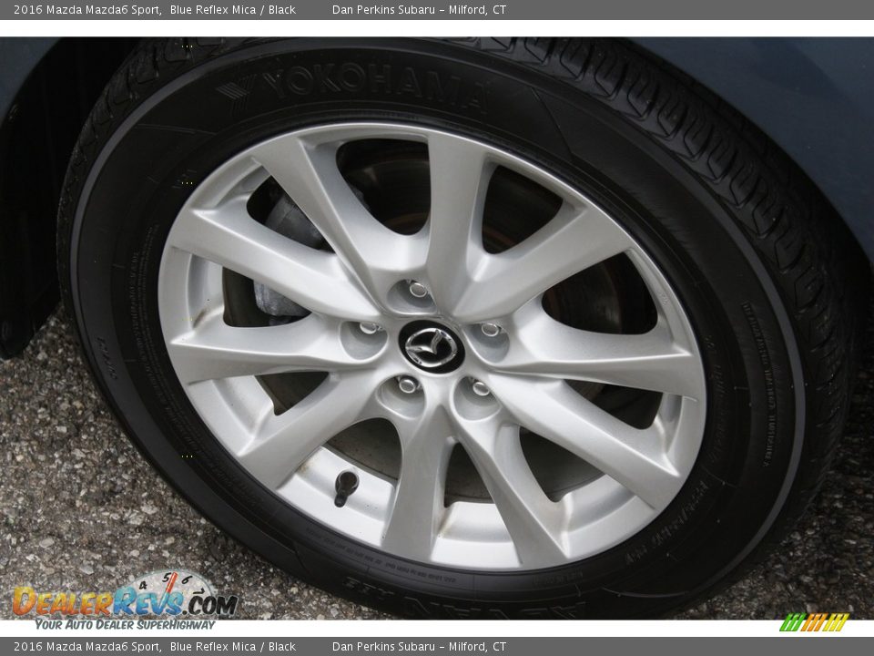 2016 Mazda Mazda6 Sport Blue Reflex Mica / Black Photo #20