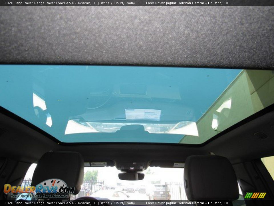 2020 Land Rover Range Rover Evoque S R-Dynamic Fuji White / Cloud/Ebony Photo #18
