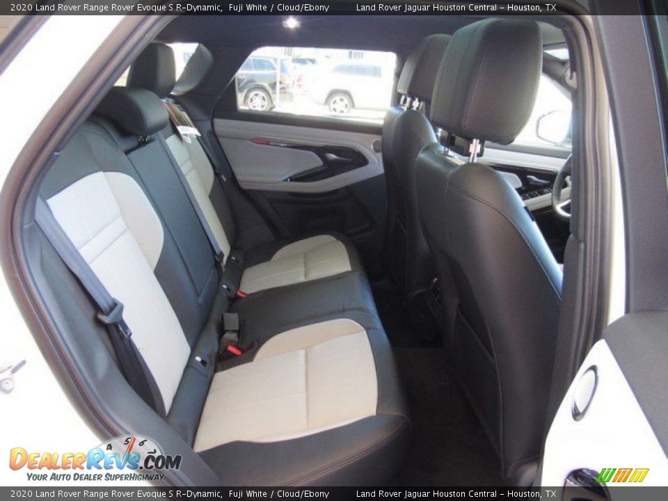 Rear Seat of 2020 Land Rover Range Rover Evoque S R-Dynamic Photo #19