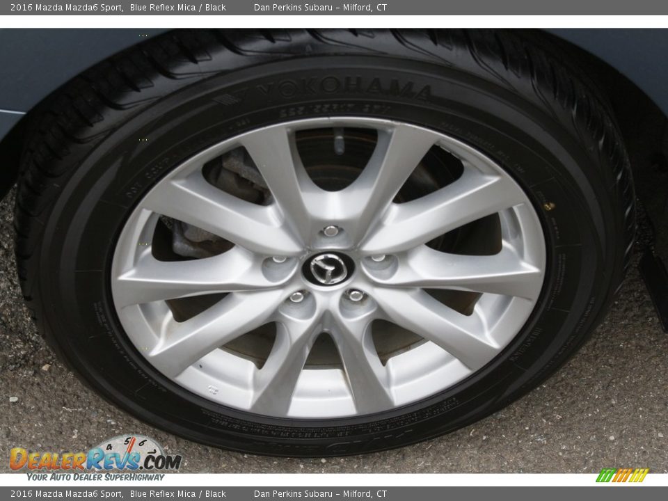 2016 Mazda Mazda6 Sport Blue Reflex Mica / Black Photo #22