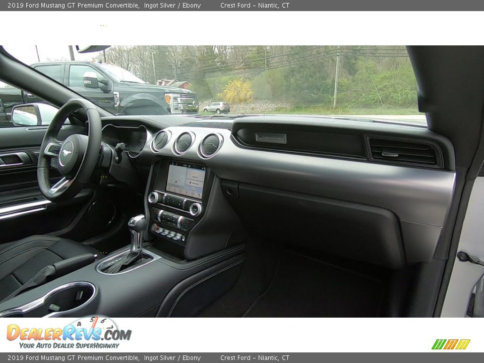 Dashboard of 2019 Ford Mustang GT Premium Convertible Photo #23