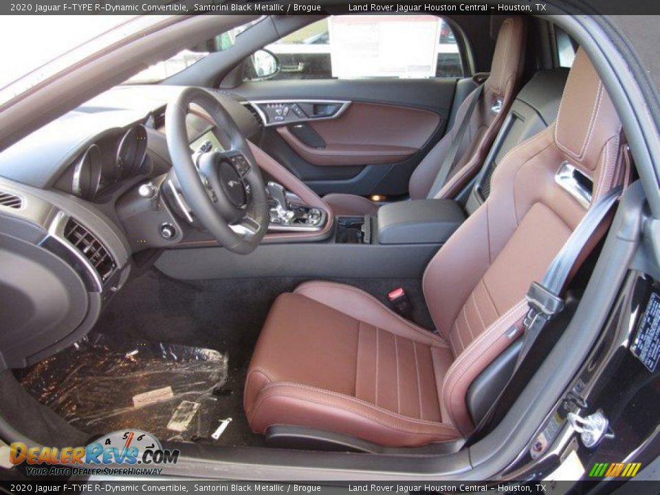 Brogue Interior - 2020 Jaguar F-TYPE R-Dynamic Convertible Photo #3