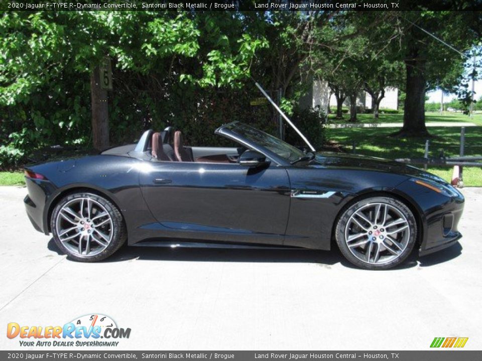 Santorini Black Metallic 2020 Jaguar F-TYPE R-Dynamic Convertible Photo #6