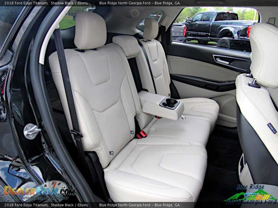 2018 Ford Edge Titanium Shadow Black / Ebony Photo #12