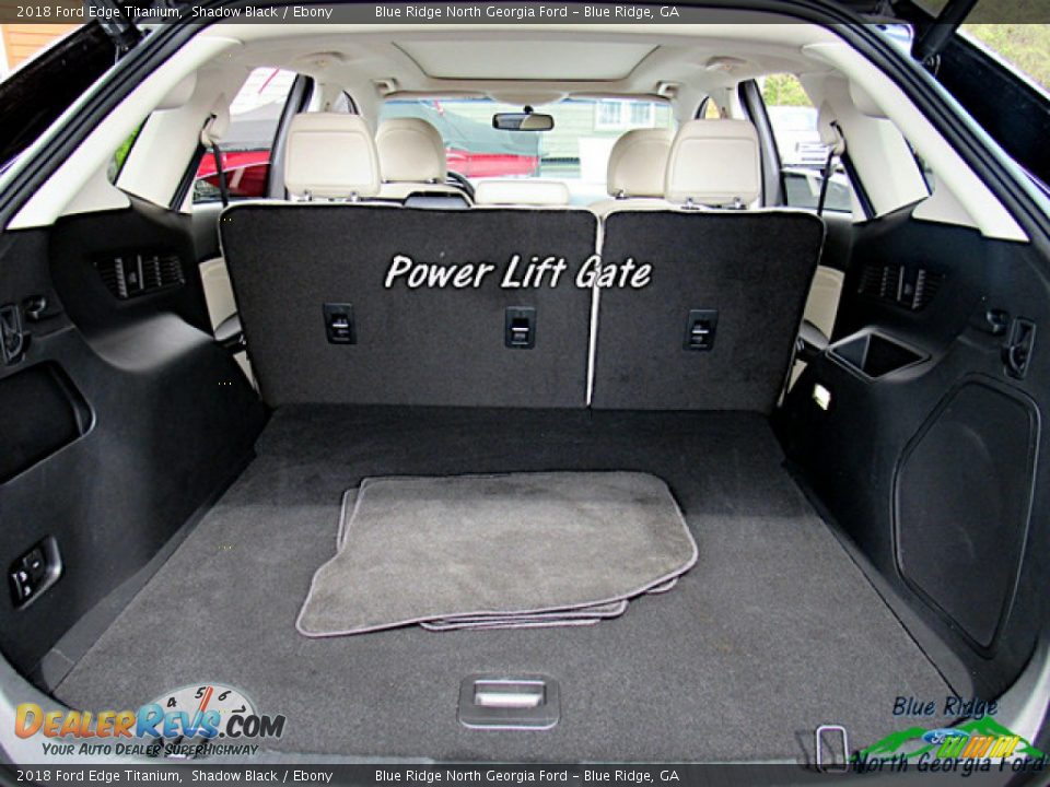 2018 Ford Edge Titanium Shadow Black / Ebony Photo #13