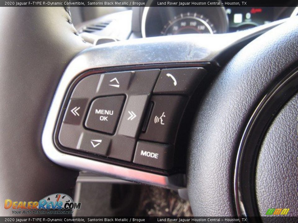 2020 Jaguar F-TYPE R-Dynamic Convertible Steering Wheel Photo #21
