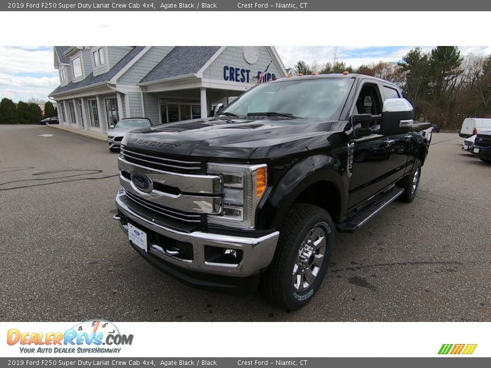 2019 Ford F250 Super Duty Lariat Crew Cab 4x4 Agate Black / Black Photo #3