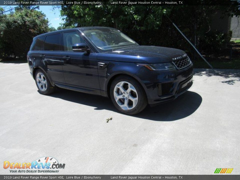 2019 Land Rover Range Rover Sport HSE Loire Blue / Ebony/Ivory Photo #1