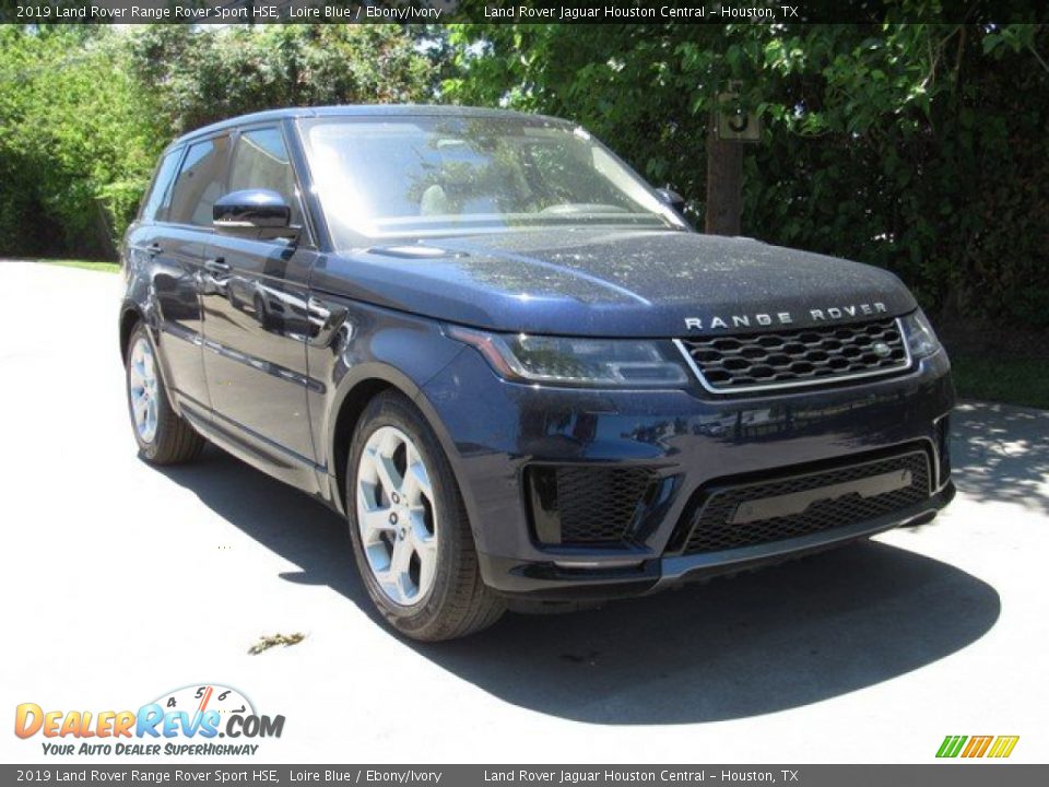 2019 Land Rover Range Rover Sport HSE Loire Blue / Ebony/Ivory Photo #2