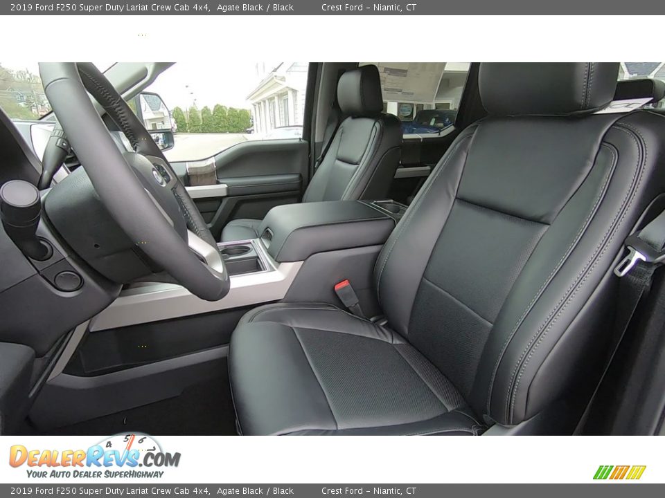 2019 Ford F250 Super Duty Lariat Crew Cab 4x4 Agate Black / Black Photo #11