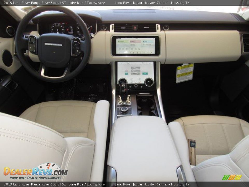 2019 Land Rover Range Rover Sport HSE Loire Blue / Ebony/Ivory Photo #4