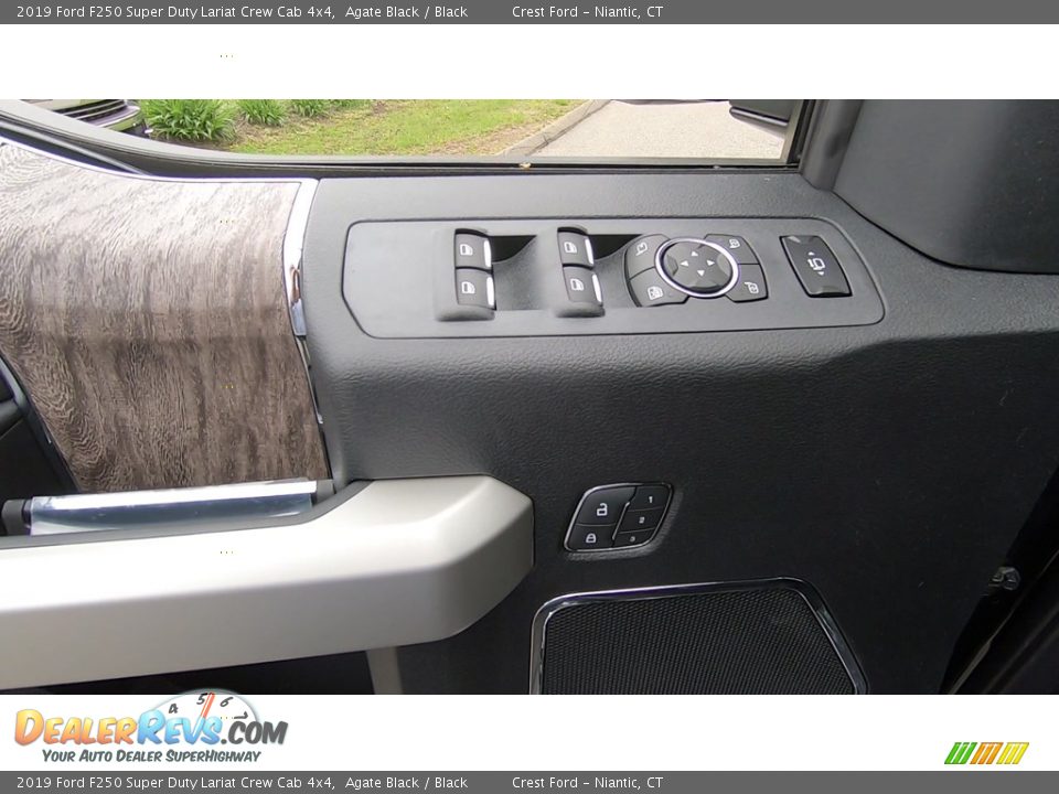 2019 Ford F250 Super Duty Lariat Crew Cab 4x4 Agate Black / Black Photo #12