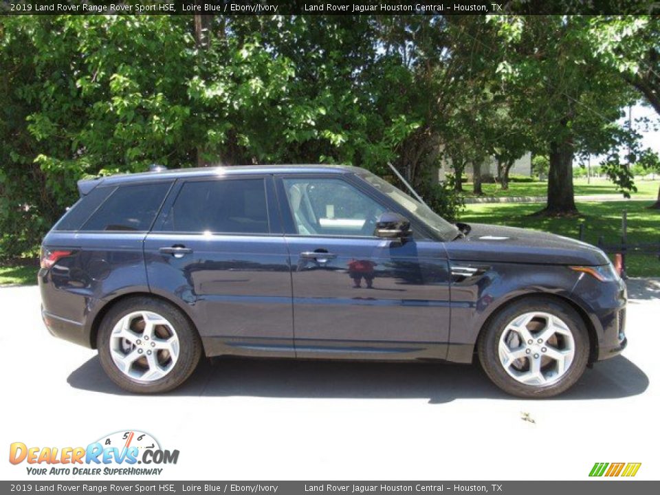 2019 Land Rover Range Rover Sport HSE Loire Blue / Ebony/Ivory Photo #6