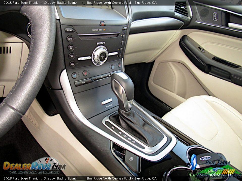 2018 Ford Edge Titanium Shadow Black / Ebony Photo #27