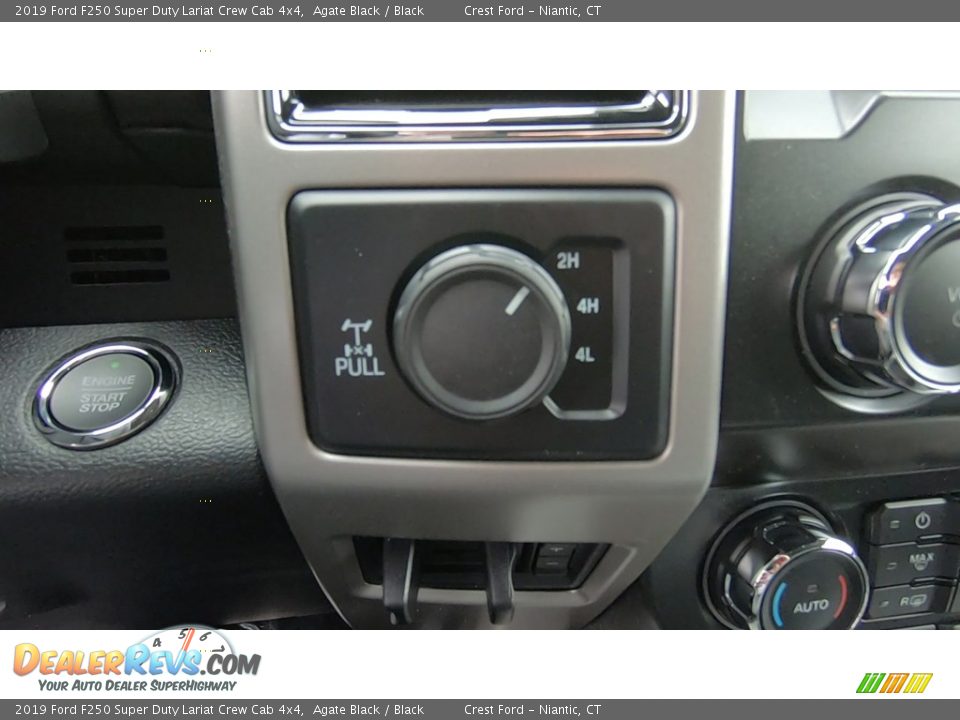2019 Ford F250 Super Duty Lariat Crew Cab 4x4 Agate Black / Black Photo #16