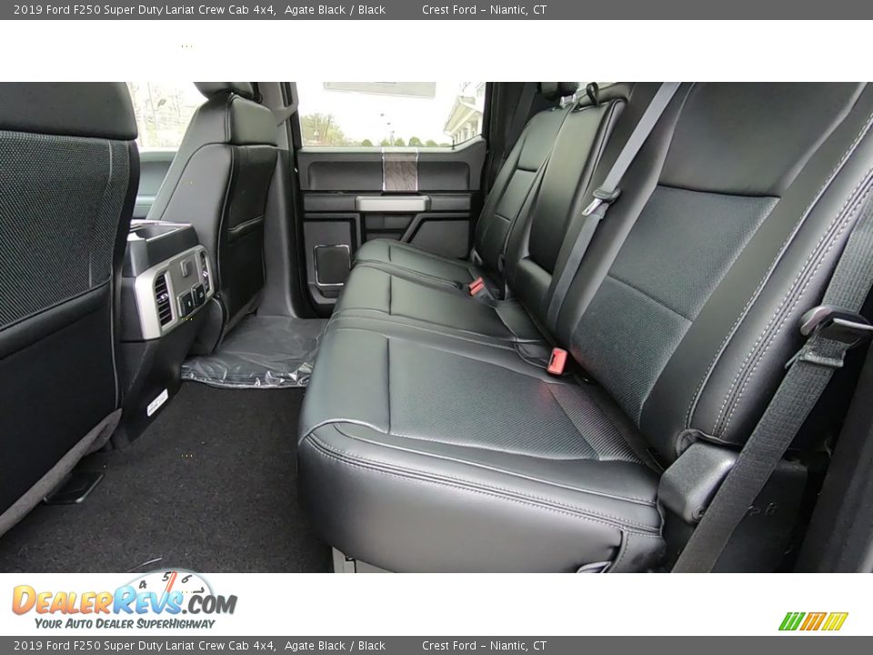 2019 Ford F250 Super Duty Lariat Crew Cab 4x4 Agate Black / Black Photo #17