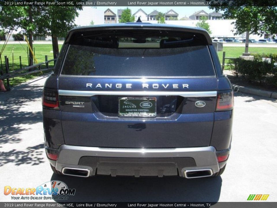 2019 Land Rover Range Rover Sport HSE Loire Blue / Ebony/Ivory Photo #8