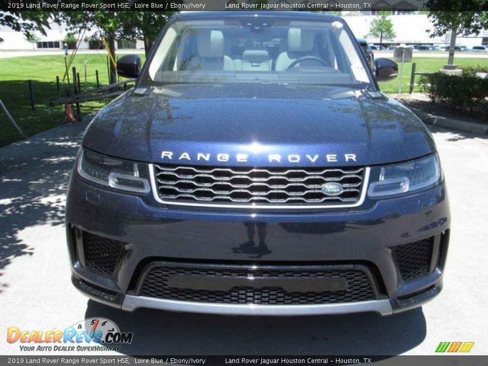 2019 Land Rover Range Rover Sport HSE Loire Blue / Ebony/Ivory Photo #9
