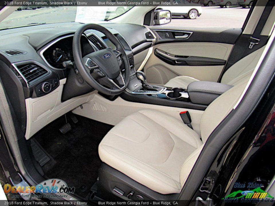 2018 Ford Edge Titanium Shadow Black / Ebony Photo #30