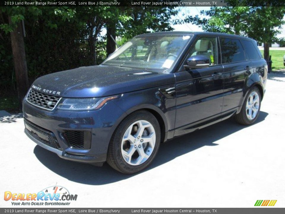 2019 Land Rover Range Rover Sport HSE Loire Blue / Ebony/Ivory Photo #10