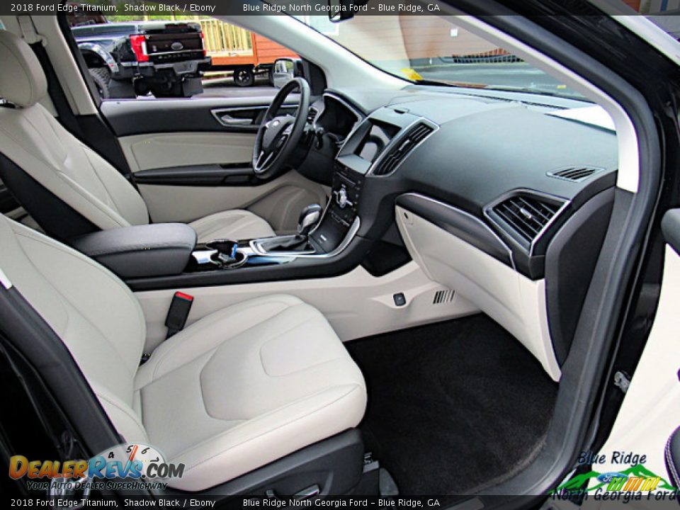 2018 Ford Edge Titanium Shadow Black / Ebony Photo #31