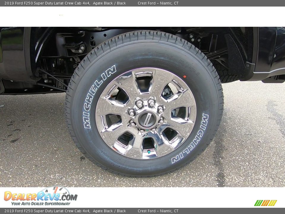 2019 Ford F250 Super Duty Lariat Crew Cab 4x4 Agate Black / Black Photo #19