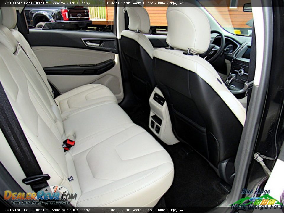 2018 Ford Edge Titanium Shadow Black / Ebony Photo #32