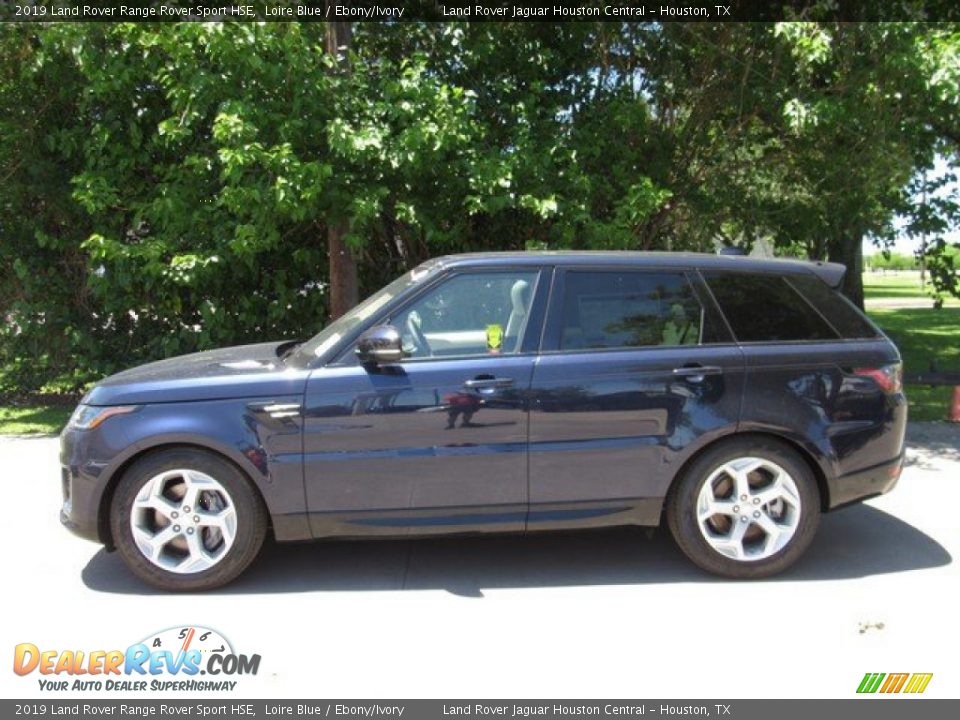 2019 Land Rover Range Rover Sport HSE Loire Blue / Ebony/Ivory Photo #11