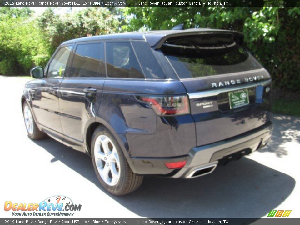 2019 Land Rover Range Rover Sport HSE Loire Blue / Ebony/Ivory Photo #12