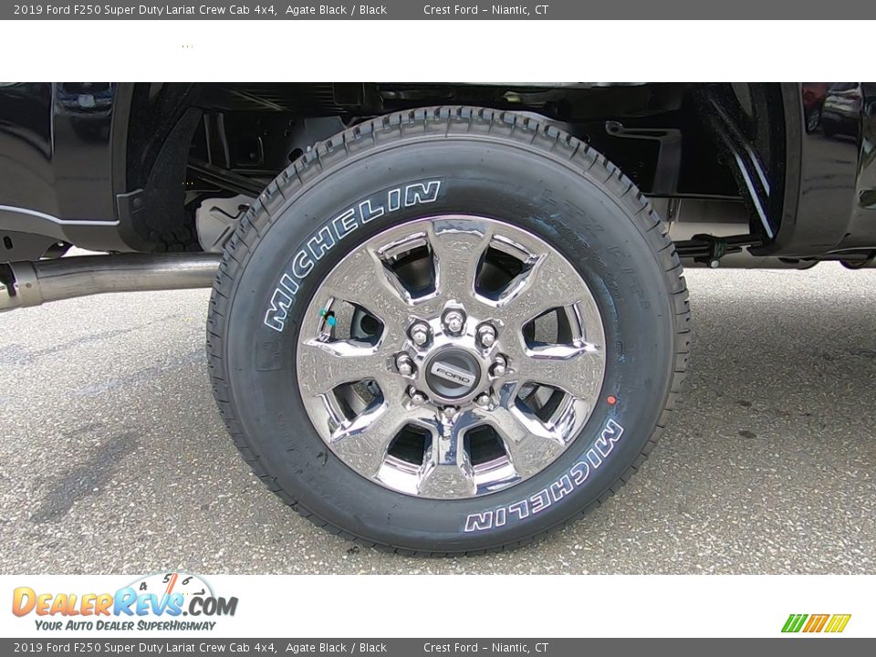 2019 Ford F250 Super Duty Lariat Crew Cab 4x4 Agate Black / Black Photo #21