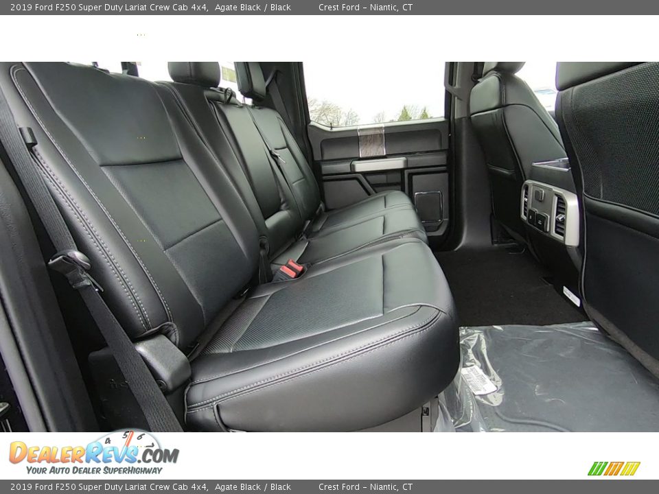2019 Ford F250 Super Duty Lariat Crew Cab 4x4 Agate Black / Black Photo #22