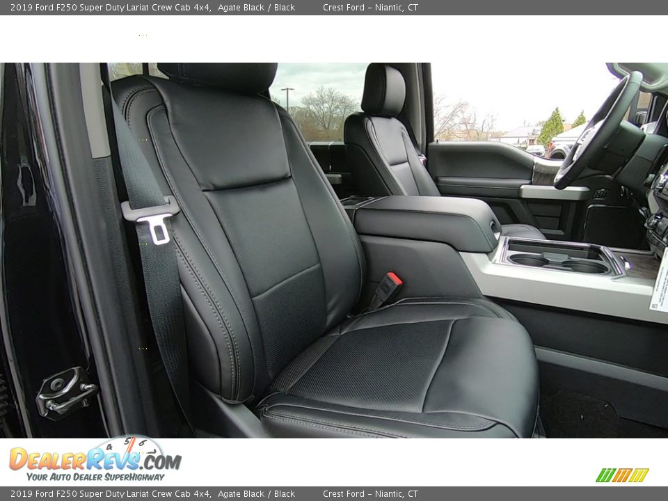 2019 Ford F250 Super Duty Lariat Crew Cab 4x4 Agate Black / Black Photo #23