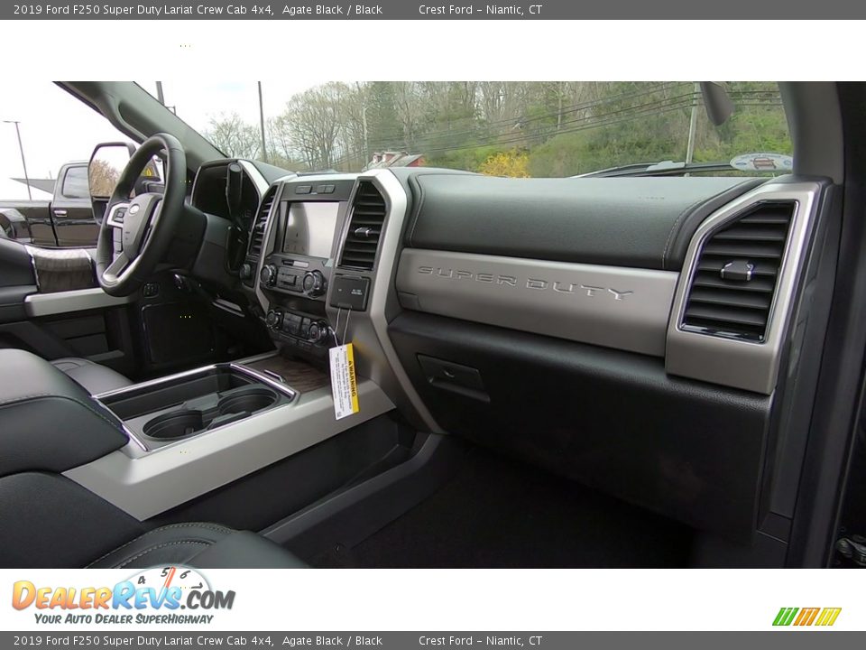 2019 Ford F250 Super Duty Lariat Crew Cab 4x4 Agate Black / Black Photo #24