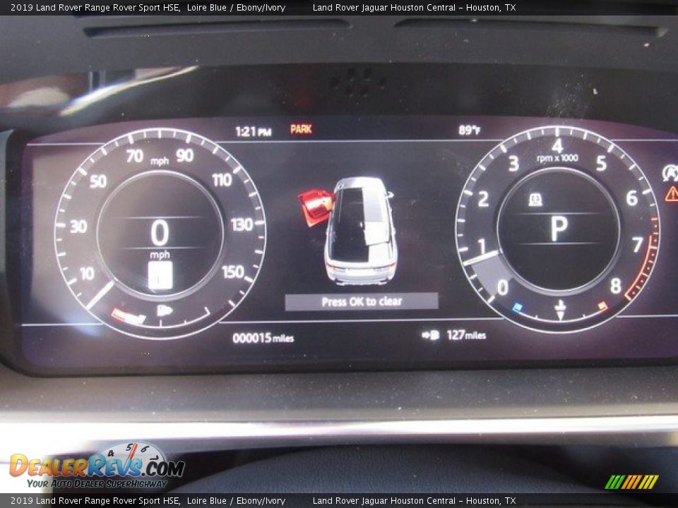 2019 Land Rover Range Rover Sport HSE Loire Blue / Ebony/Ivory Photo #29