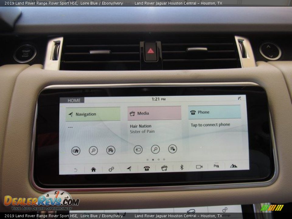 2019 Land Rover Range Rover Sport HSE Loire Blue / Ebony/Ivory Photo #30