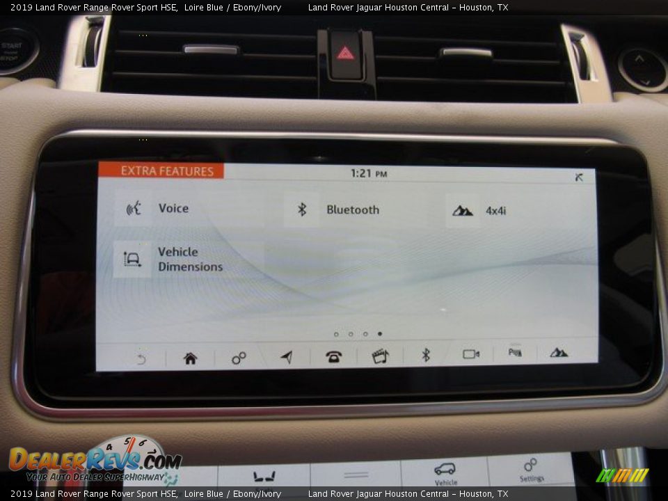 2019 Land Rover Range Rover Sport HSE Loire Blue / Ebony/Ivory Photo #32