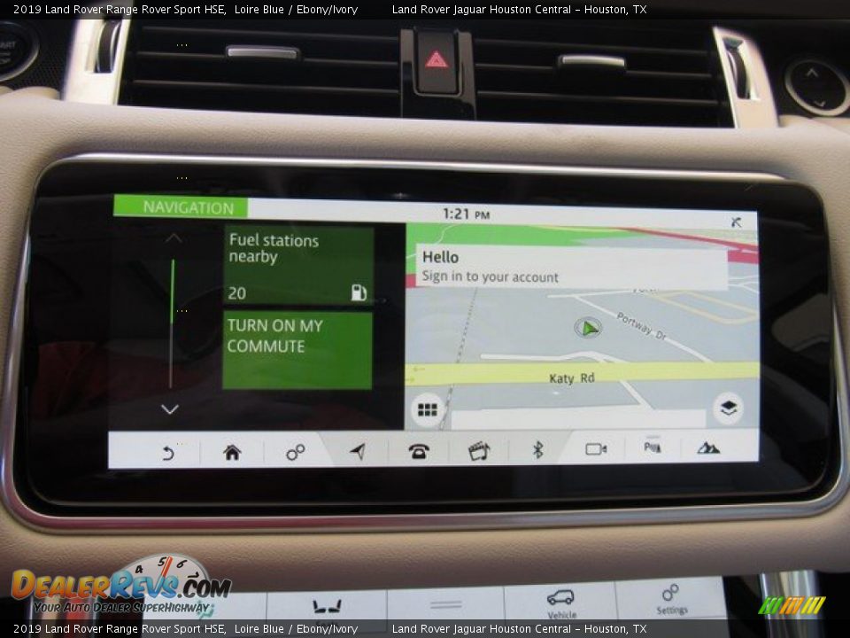 2019 Land Rover Range Rover Sport HSE Loire Blue / Ebony/Ivory Photo #33