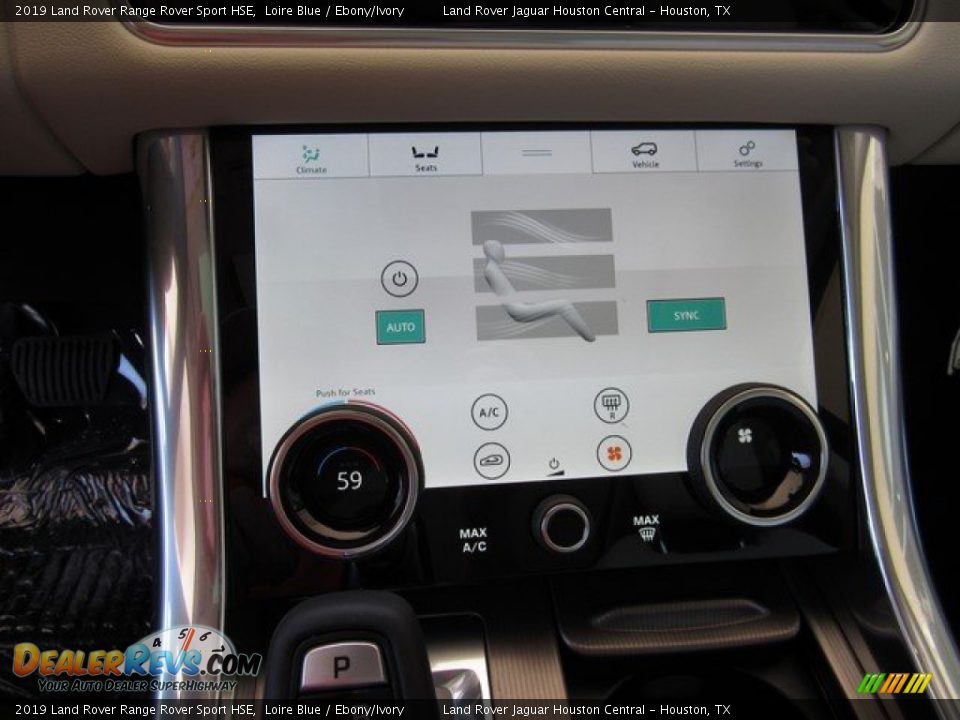 2019 Land Rover Range Rover Sport HSE Loire Blue / Ebony/Ivory Photo #35