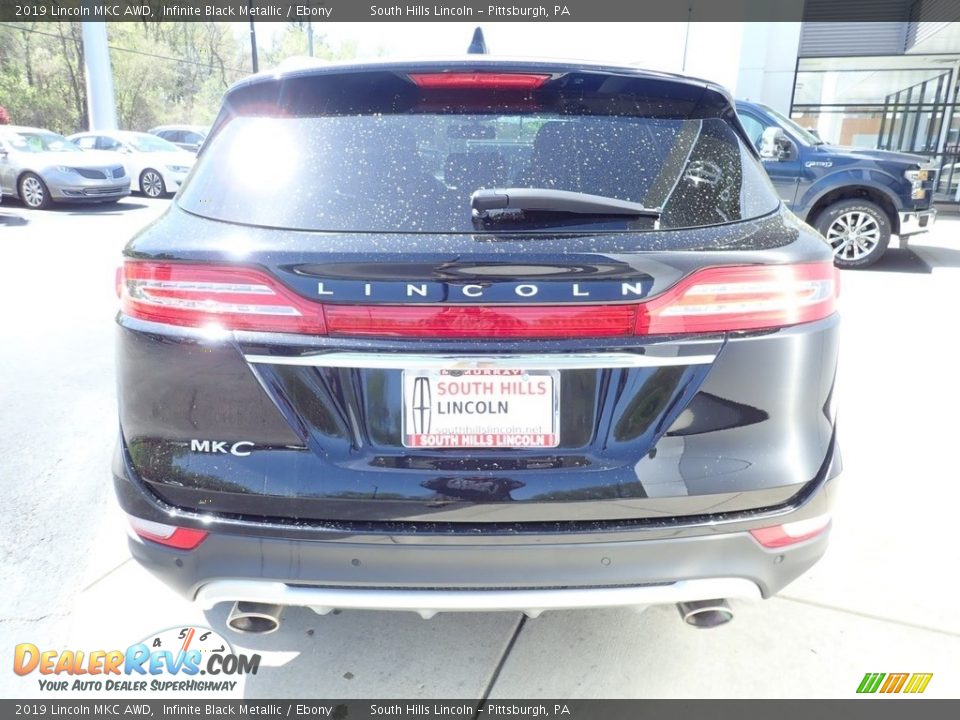 2019 Lincoln MKC AWD Infinite Black Metallic / Ebony Photo #4